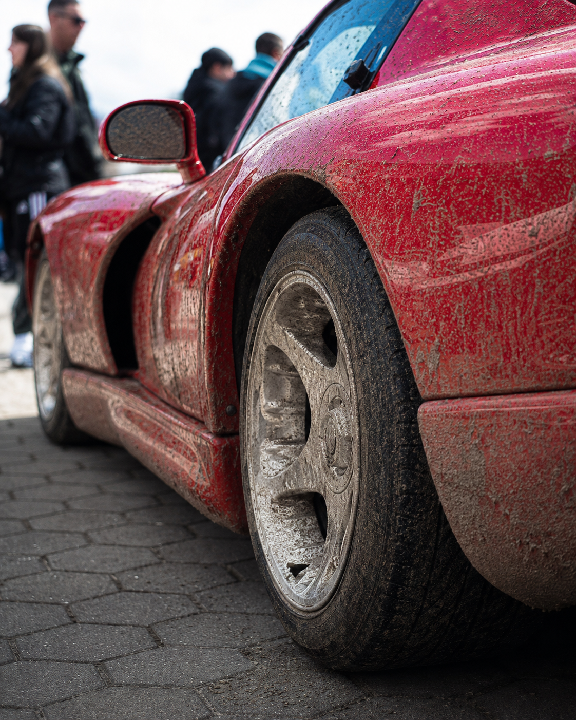 Before detailing - Muddy Car in Adelaide